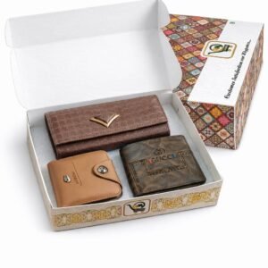 Family Wallet Gift Set ( pack of 3 Items)
