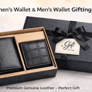 Pure Leather Couple Wallet Gift